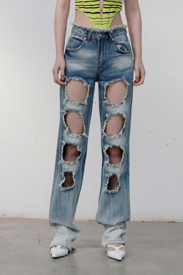 RUI Ripped Jeans RSS23WV10 Blue denim denim blue